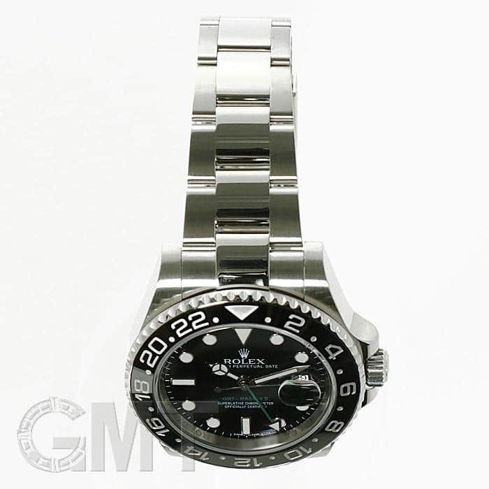 中古)ROLEX ロレックス GMTマスター II 116710LN ブラック G番（商品ID