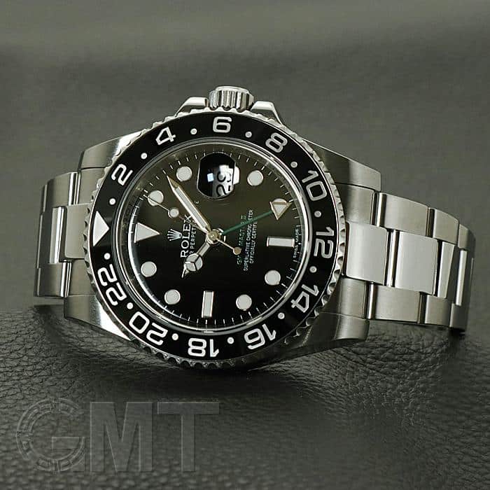 中古)ROLEX ロレックス GMTマスター II 116710LN ブラック G番（商品ID 