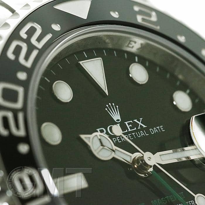 中古)ROLEX ロレックス GMTマスター II 116710LN ブラック G番（商品ID