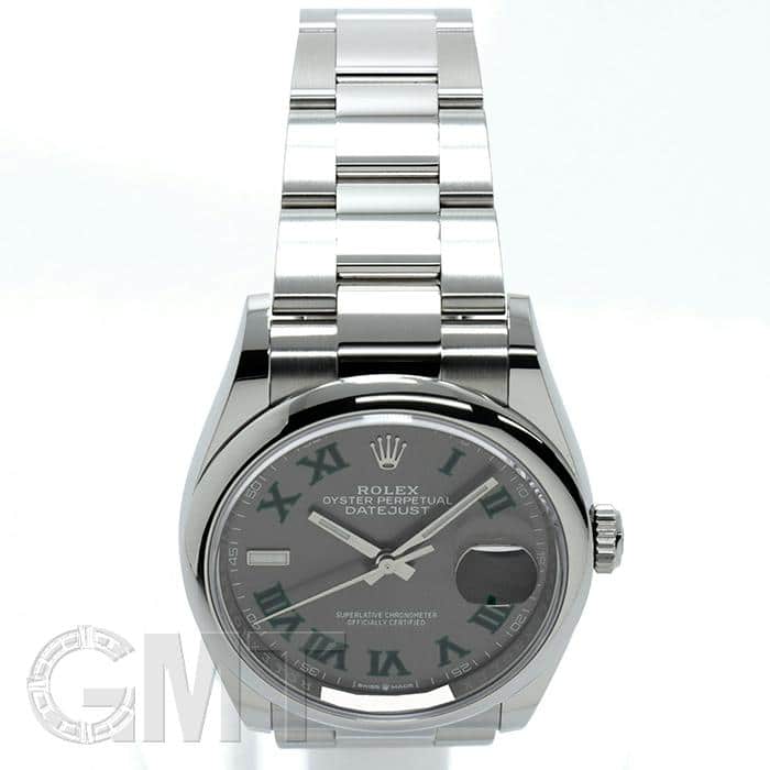 新品)ROLEX ロレックス デイトジャスト 36 126200 スレート ローマ
