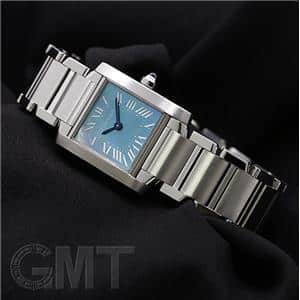 CARTIER カルティエ タンク フランセーズ SM ブルーMOP W51034Q3 メイン