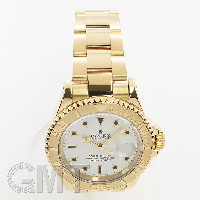 ロレックス ヨットマスター 16628 18KYG コマ ROLEX ロレックス ヨットマスター 16628 ブルー メンズ 時計 【中古