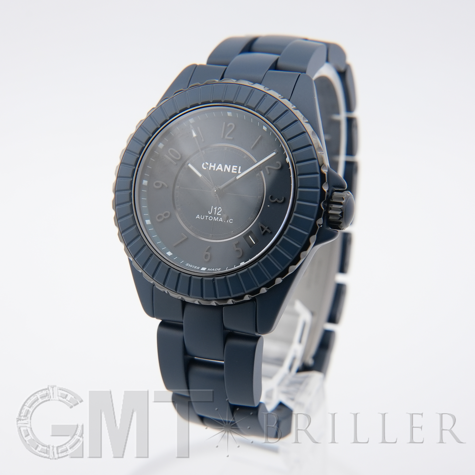 中古)CHANEL シャネル J12 BLEU キャリバー 12.1 38mm H9632（商品ID