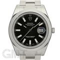 ROLEX ロレックス デイトジャスト II 116300 ブラック オイスターブレス【ワンプライス買取！アンリミテッド！期間限定】