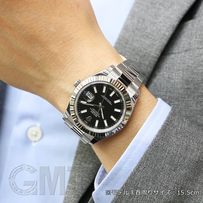 中古)ROLEX ロレックス デイトジャスト II 116334 ブラック 中古)ROLEX ロレックス デイトジャスト II 116334 ブラック