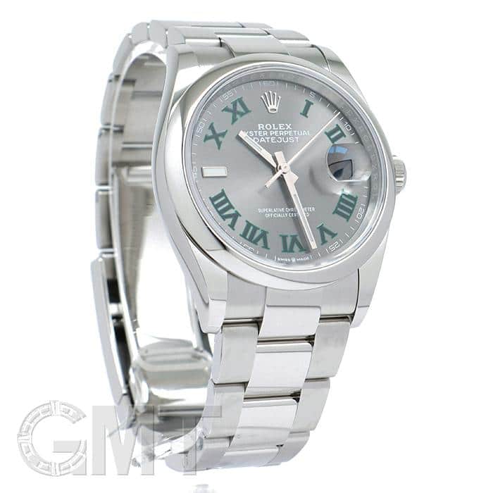 未使用)ROLEX ロレックス デイトジャスト 36 126200 スレート ローマ