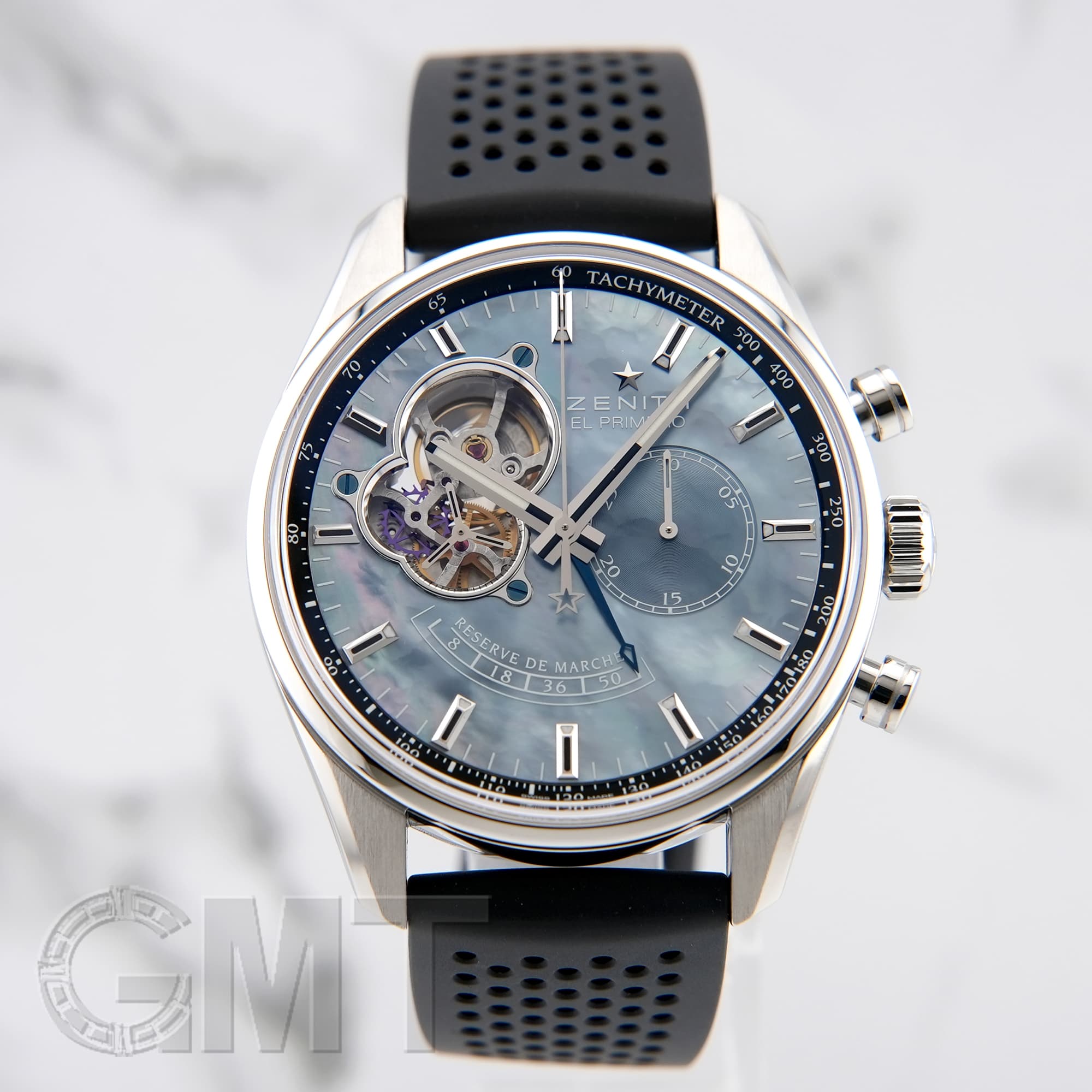 中古)ZENITH ゼニス エル・プリメロ クロノマスター オープン 03.2088