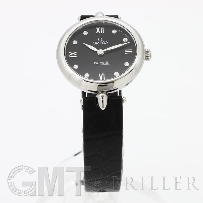 【新品】オメガ デ･ヴィル プレステージデュードロップ/D･8P 424.18.27.60.51.001 SS クォーツ DE VILLE オメガ デビル プレステージ デュードロップ ダイヤモンド