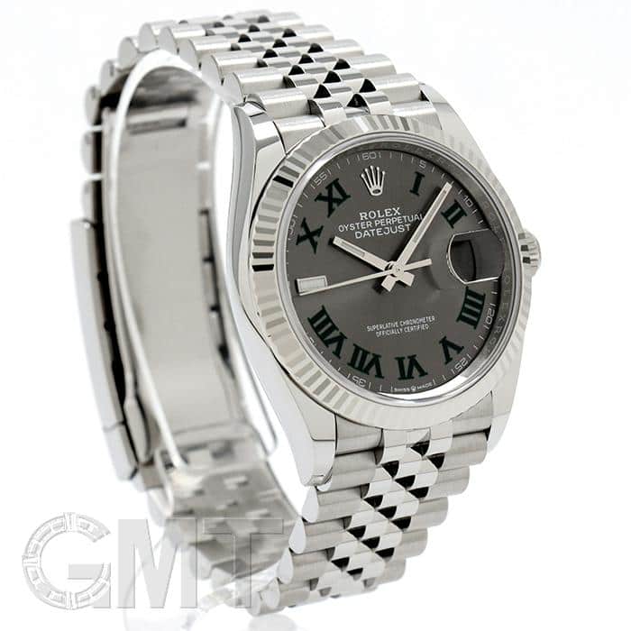 中古)ROLEX ロレックス デイトジャスト 36 126234 スレートローマ