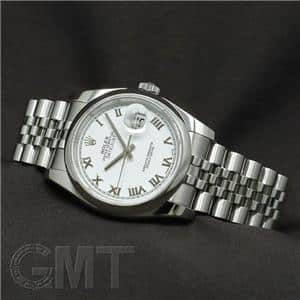 ROLEX ロレックス デイトジャスト 116200 ホワイト ローマ ジュビリーブレス メイン