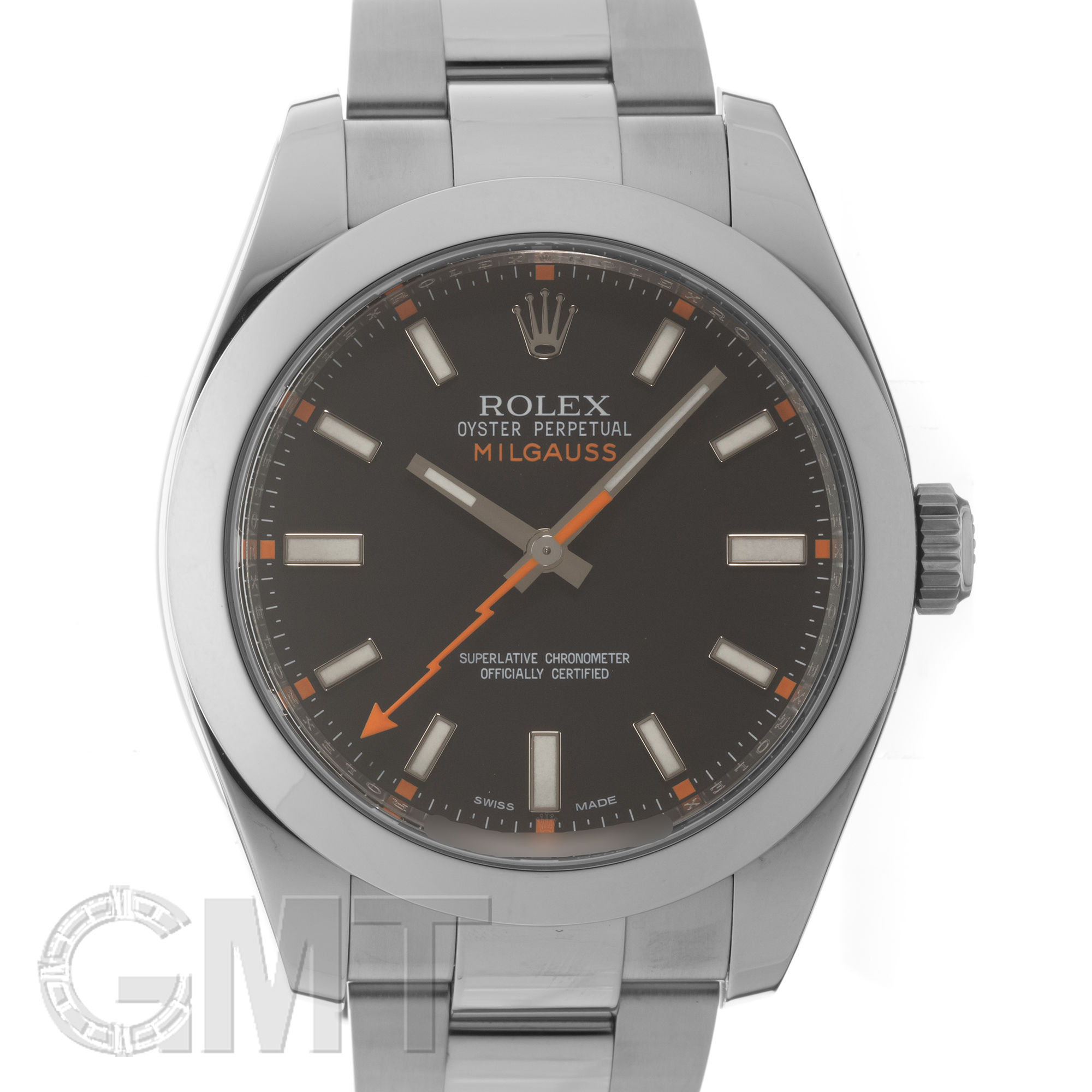 中古)ROLEX ロレックス ミルガウス 116400 ブラック（商品ID