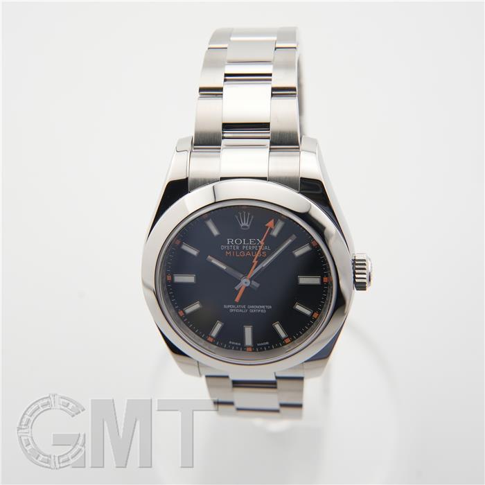 中古)ROLEX ロレックス ミルガウス 116400 ブラック（商品ID