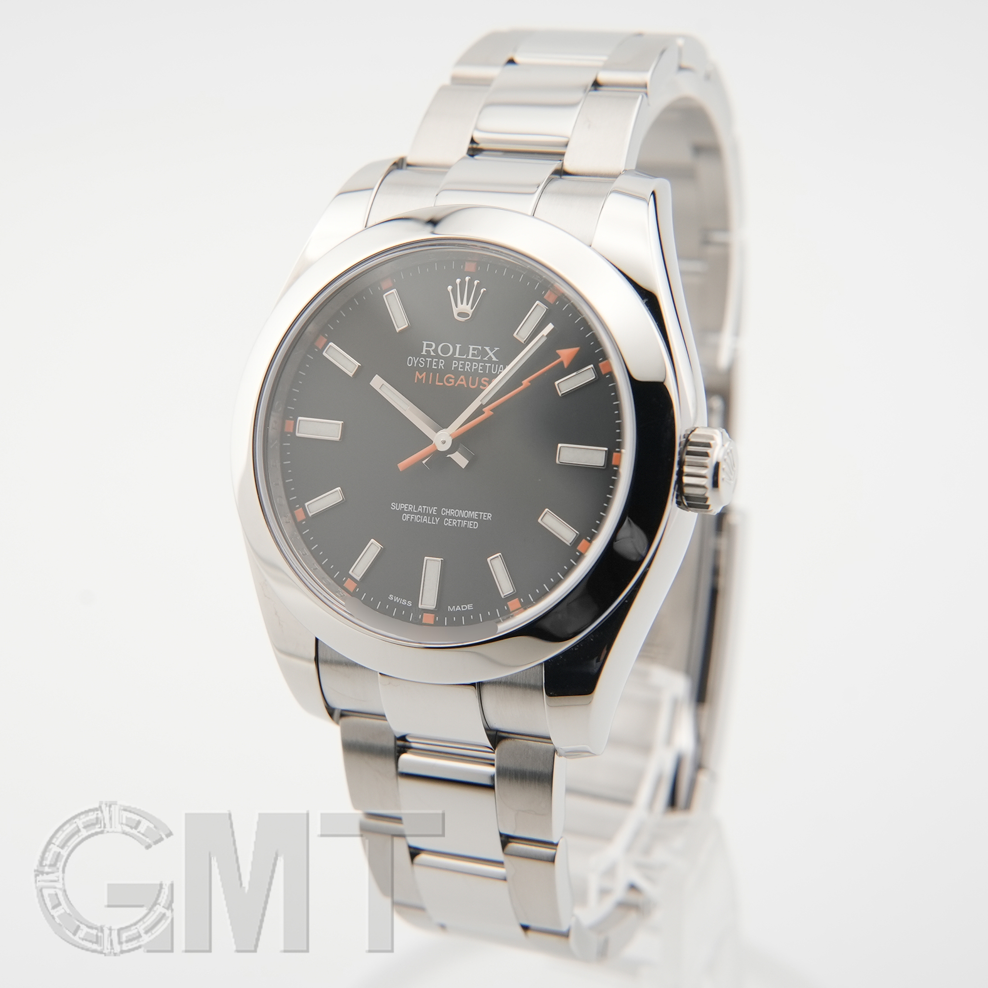 中古)ROLEX ロレックス ミルガウス 116400 ブラック（商品ID