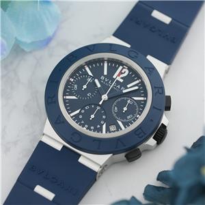 新品)BVLGARI ブルガリ アルミニウム クロノグラフ 104234（商品ID
