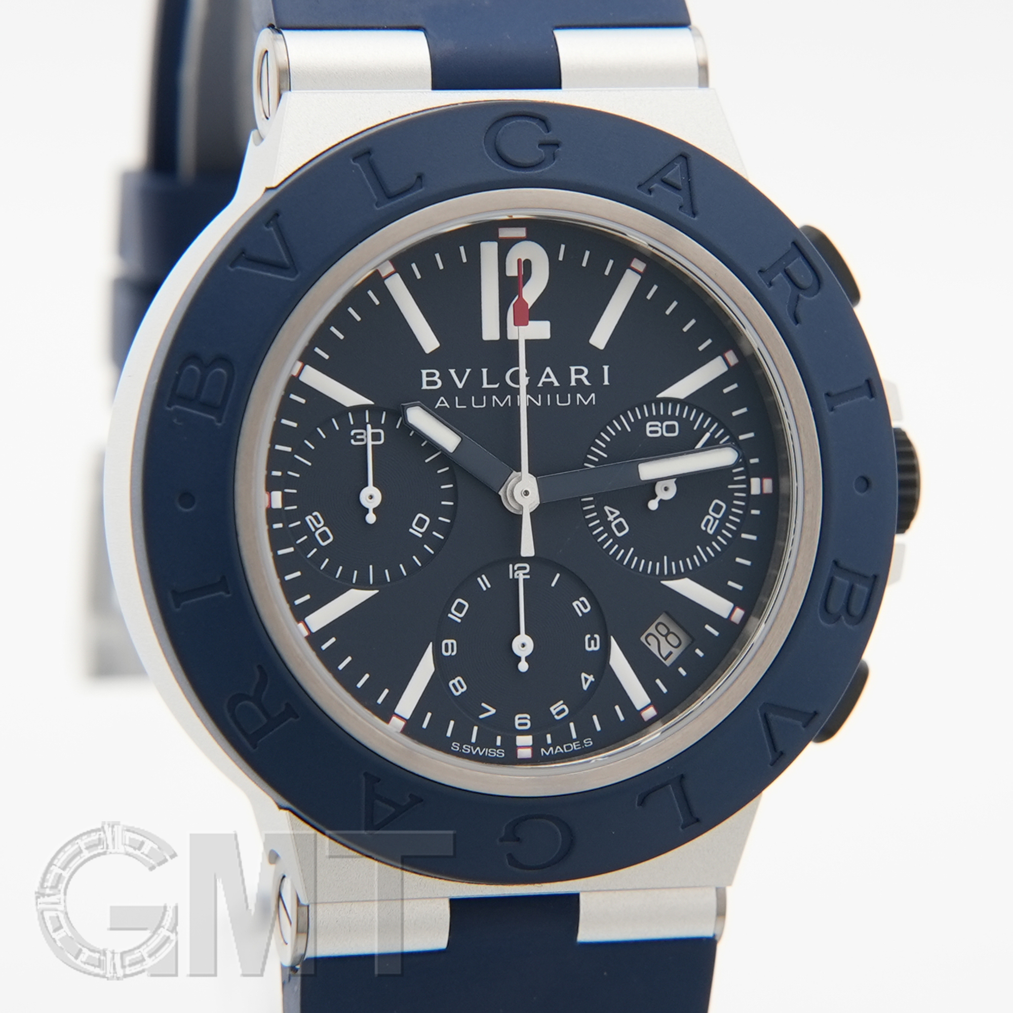 新品)BVLGARI ブルガリ アルミニウム クロノグラフ 104234（商品ID