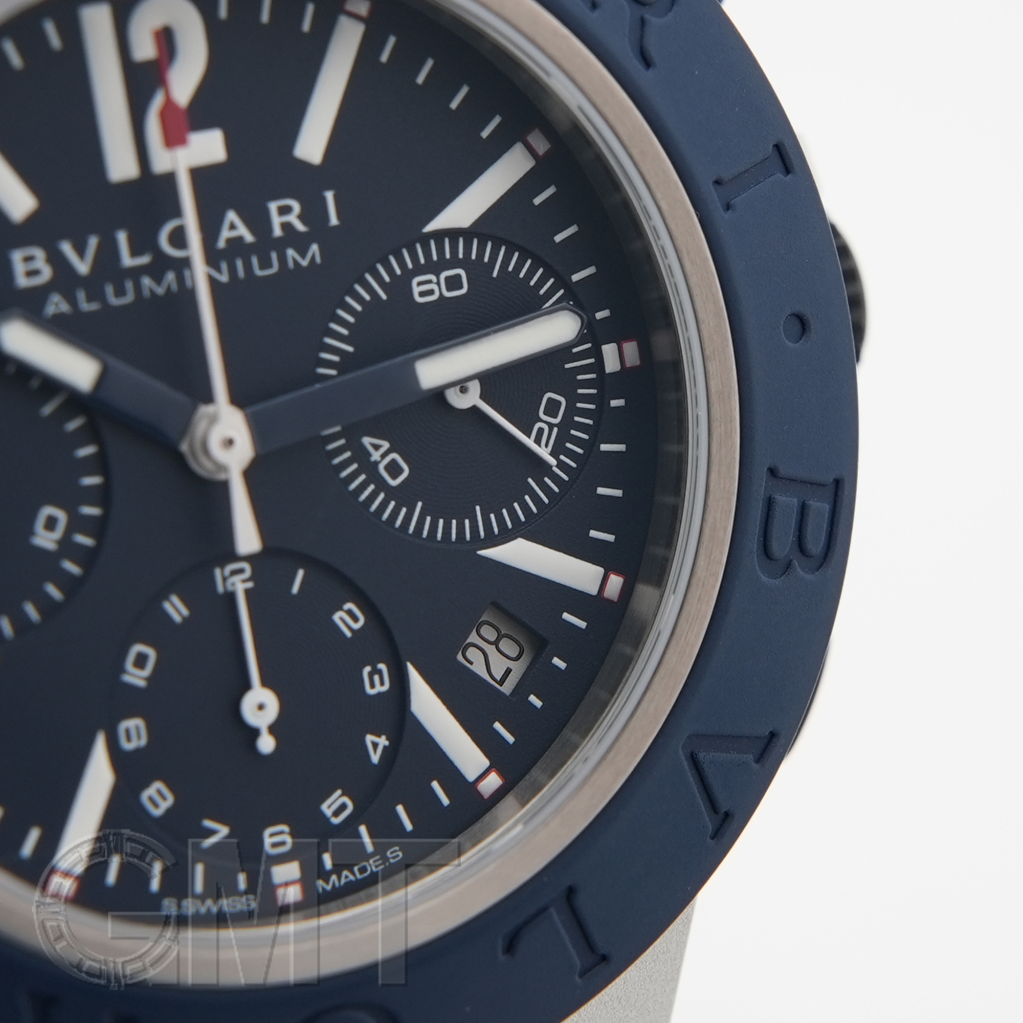 新品)BVLGARI ブルガリ アルミニウム クロノグラフ 104234（商品ID