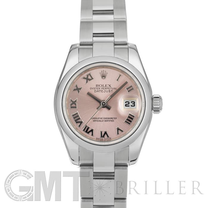 中古)ROLEX ロレックス デイトジャスト 179160 ピンク ローマ G番