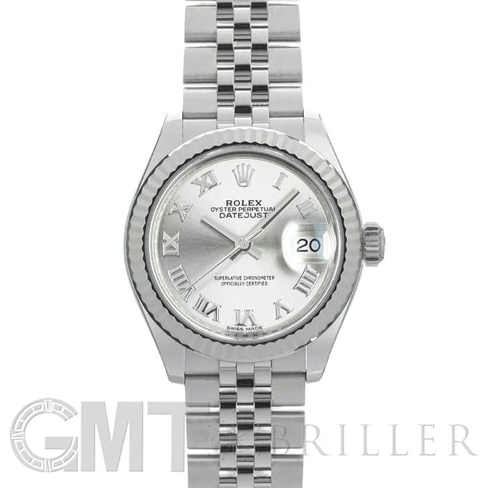 ロレックス　 デイトジャスト28 シルバーローマン Model 279174 中古)ROLEX ロレックス デイトジャスト 28 279174 シルバーローマ
