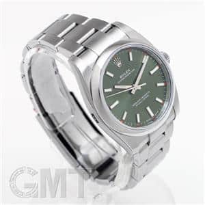 ROLEX ロレックス オイスターパーペチュアル 114200 オリーブグリーン メイン