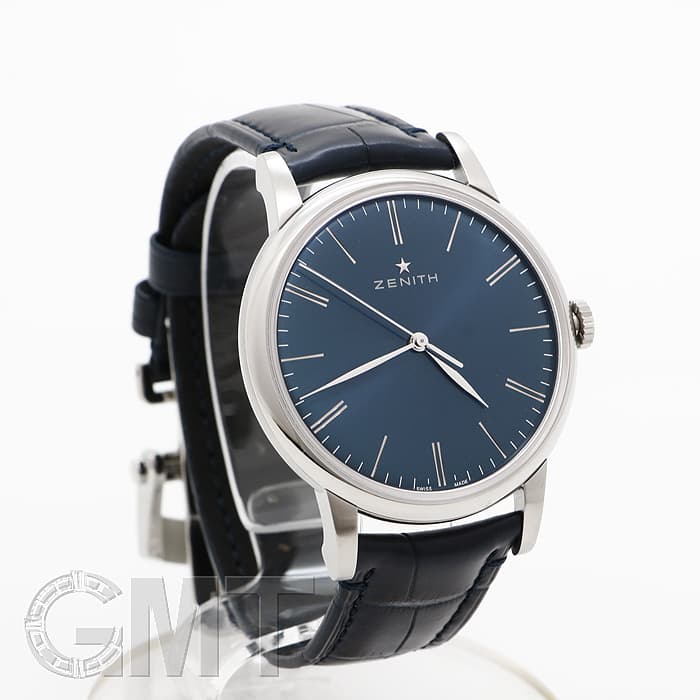 新品)ZENITH ゼニス エリート 6150 03.2272.6150/51.C700 ブルー