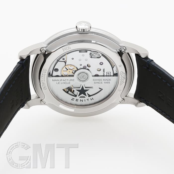 新品)ZENITH ゼニス エリート 6150 03.2272.6150/51.C700 ブルー 新品)ZENITH ゼニス エリート 6150 03.2272.6150/51.C700 ブルー