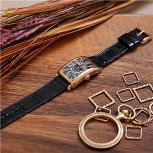 FRANCK MULLER フランク・ミュラー ロングアイランド 902QZ  ブラックレリーフ PG革 メイン