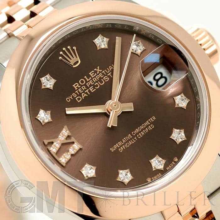新品)ROLEX ロレックス デイトジャスト 279161 チョコ 9Pスター IX 新品)ROLEX ロレックス デイトジャスト 279161 チョコ 9Pスター IX
