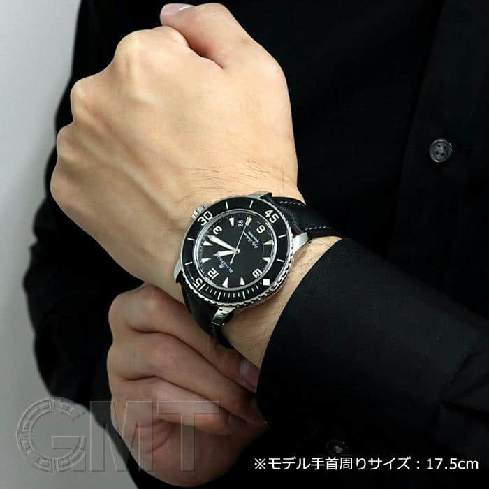 Blancpain ブランパン 5015-1130-52A フィフティ ファゾムス 腕時計 SS セイルキャンバス レディース [中古] 新品)BLANCPAIN ブランパン フィフティファゾムス 5015-1130-52A