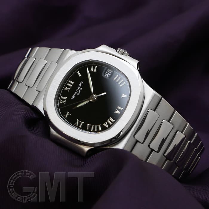 最終値下げ！　正規品 未使用 パテックフィリップ ノーチラス クロコ　ブラック 中古)PATEK PHILIPPEパテック・フィリップ ノーチラス 3800/1A