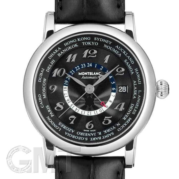 新品)MONTBLANC モンブラン スター ワールドタイム ブラック 106464