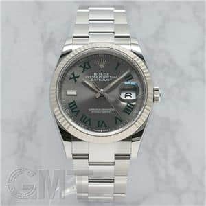 ROLEX ロレックス デイトジャスト 36 126234 スレートローマ オイスターブレス メイン