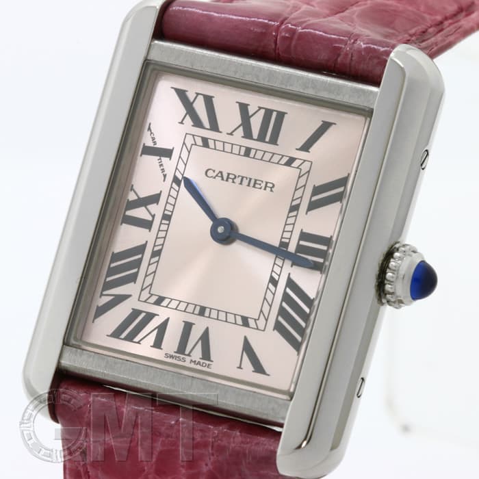 CARTIER カルティエ タンク ソロ SM 腕時計 電池式 W5200000 レディース【中古】 Cartier - CARTIER カルティエ タンク ソロ SM 腕時計 電池式 W5200000