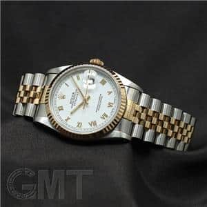 中古)ROLEX ロレックス デイトジャスト 16233 ホワイトローマ（商品ID