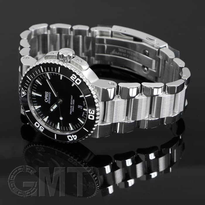 オリス　アクイス　デイト 01 733 7653 4155　自動巻き 腕時計 Aquis デイト - 01 733 7653 4154-07 4 26 34EB | Oris