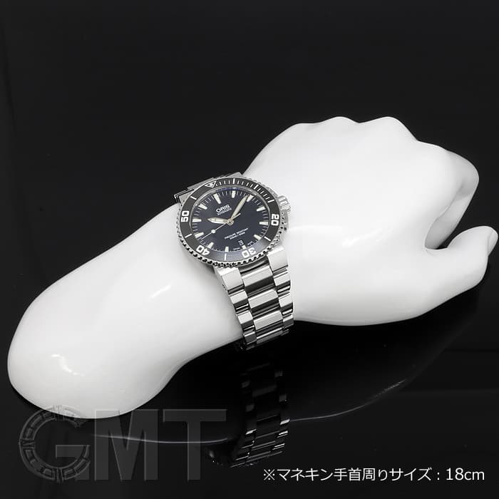 新品)ORIS オリス アクイス デイト ブラック 733 7653 4154 M（商品ID