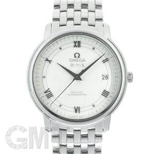 OMEGA オメガ デ・ヴィル プレステージ コーアクシャル36.8mm ホワイト 424.10.37.20.04.001※ メイン