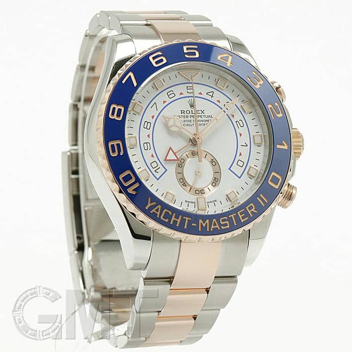 中古)ROLEX ロレックス ヨットマスター II 116681 白針（商品ID