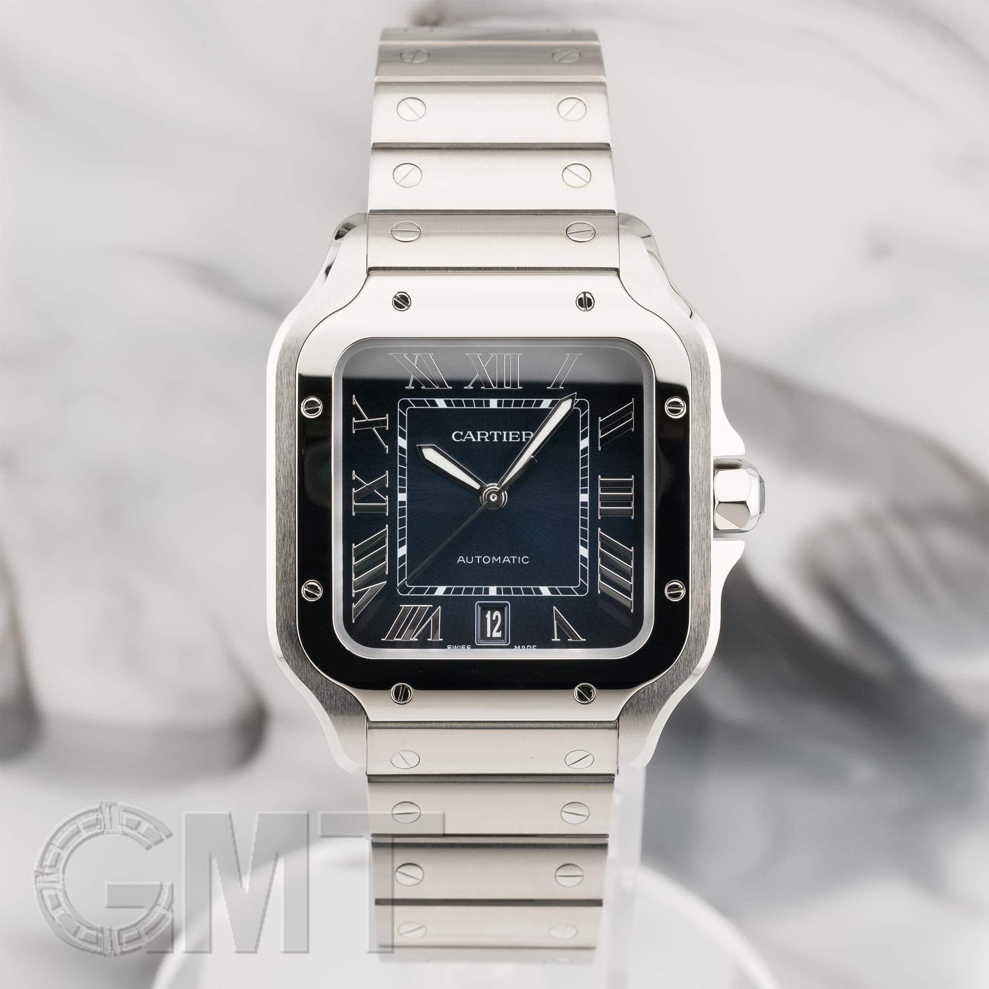 中古)CARTIER カルティエ サントス ドゥ カルティエ LM WSSA0030