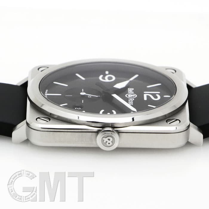 新品)BELL & ROSS ベル&ロス BR S スティール BRS-BLC-ST ブラック