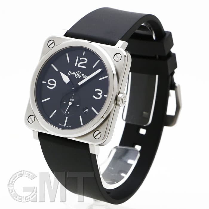 新品)BELL & ROSS ベル&ロス BR S スティール BRS-BLC-ST ブラック