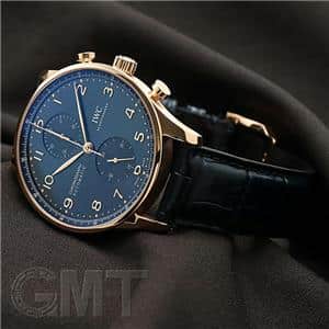 IWC インターナショナルウォッチカンパニー ポルトギーゼ クロノグラフ ブティックエディション IW371614 ブルー メイン
