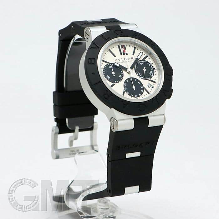 中古)BVLGARI ブルガリ アルミニウム クロノグラフ 103383（商品ID