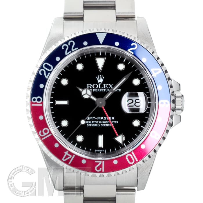 委託)ROLEX ロレックス GMTマスター 16700 ブルー/レッド A番（商品ID