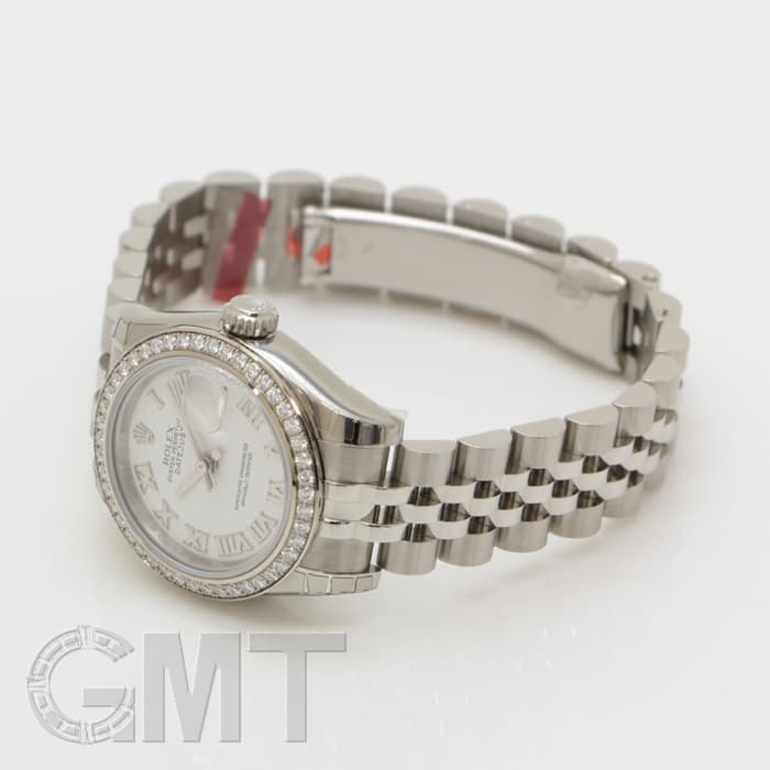 新品)ROLEX ロレックス デイトジャスト 179384 ホワイトローマ（商品ID
