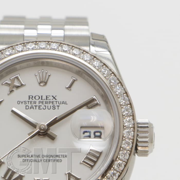 チェスト　白 新品)ROLEX ロレックス デイトジャスト 179384 ホワイトローマ（商品ID