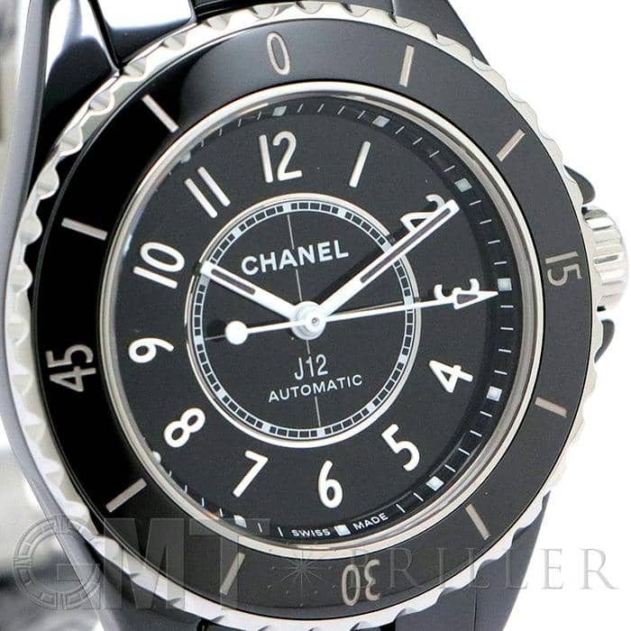 新品)CHANEL シャネル J12 H5696 ブラックセラミック 33mm（商品ID