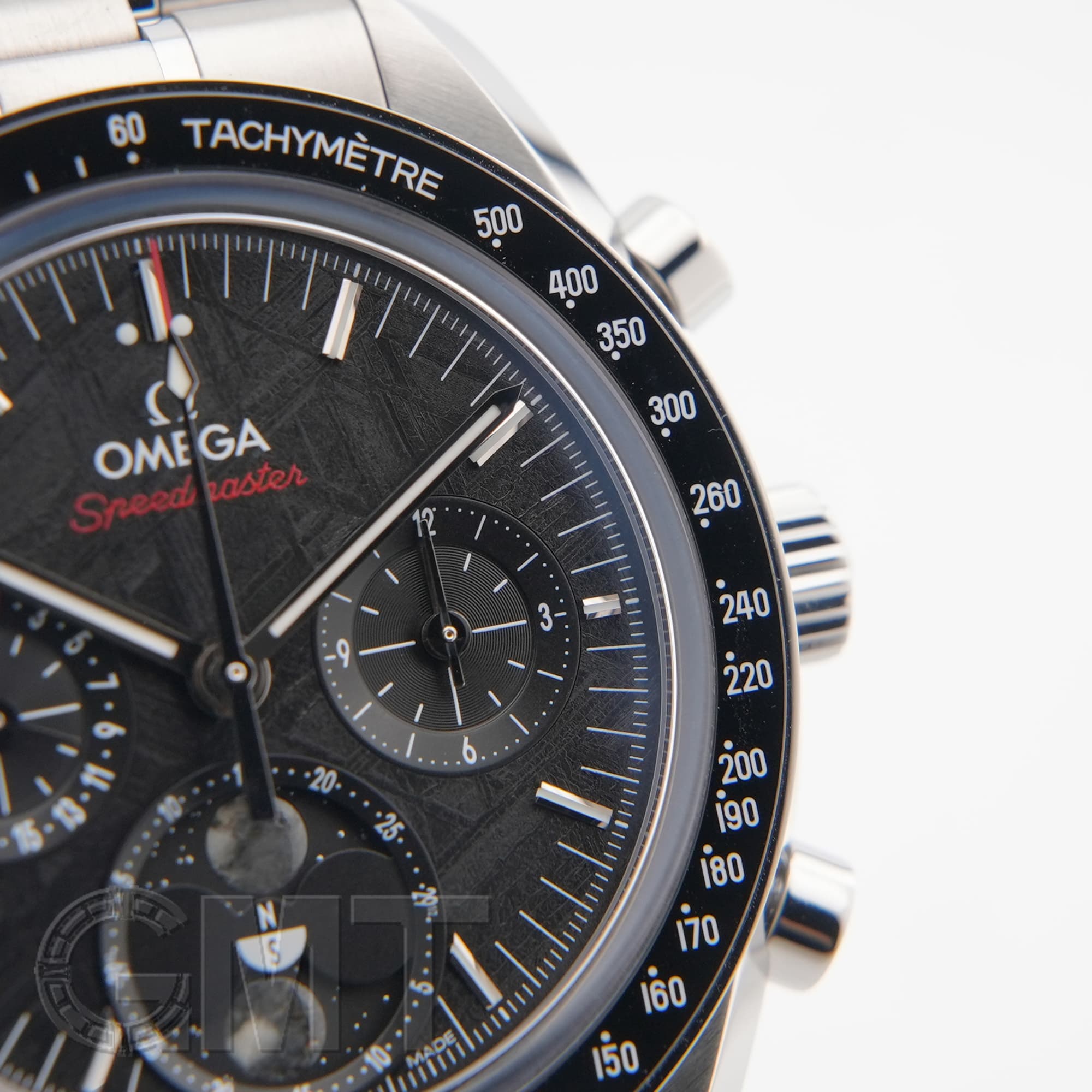 新品)OMEGA オメガ スピードマスター ムーンフェイズ メテオライト