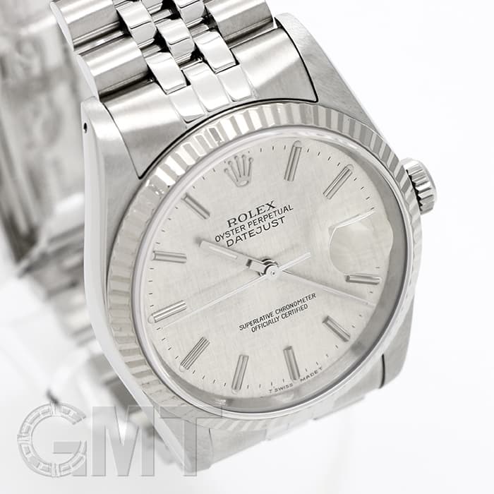 中古)ROLEX ロレックス デイトジャスト 16234 シルバー（商品ID
