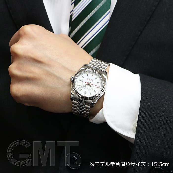 中古)ROLEX ロレックス ターノグラフ 116264 ホワイト 中古)ROLEX ロレックス ターノグラフ 116264 ホワイト