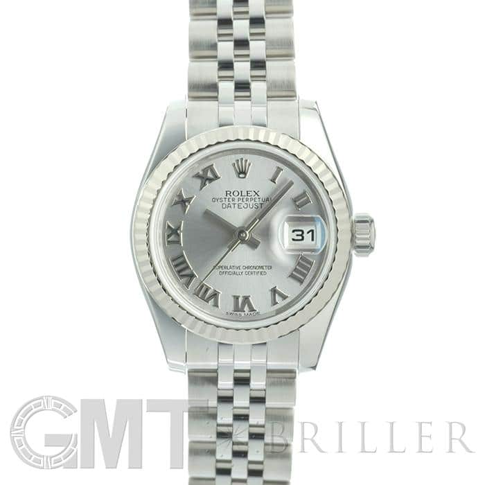 中古)ROLEX ロレックス デイトジャスト 179174 グレーローマ（商品ID